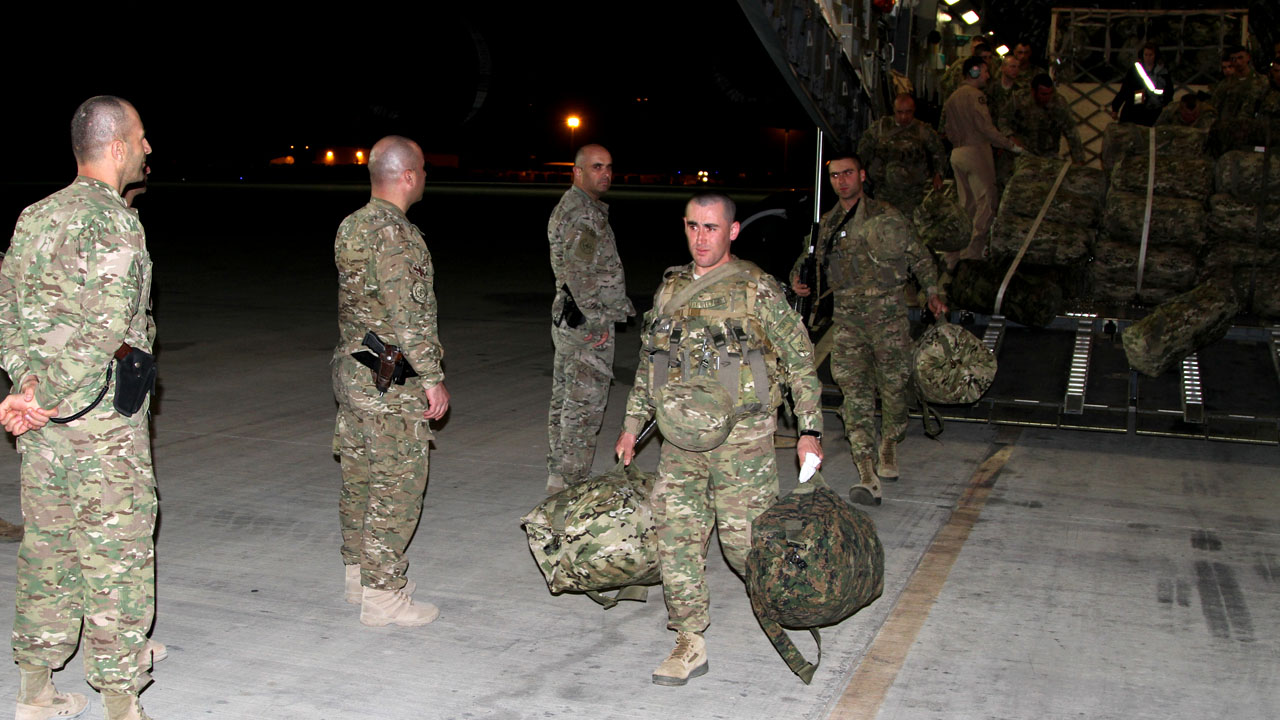 23-ე ბატალიონი ავღანეთში ISAF -ის მისიის შესასრულებლად ჩავიდა